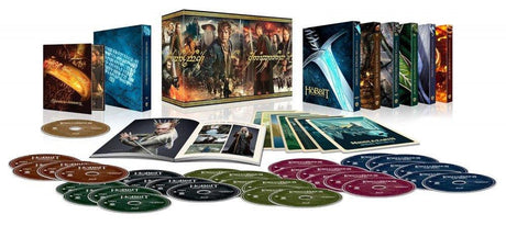 Középfölde Gyűjtemény - A Hobbit & A Gyűrűk Ura Trilógiák 4K UHD Blu-ray, Francia- Angol - Német Nyelvű - Outlet24