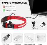 LED Airtag Kutyanyakörv, Éjszakai Biztonsági Világítás USB-vel Tölthető, Vízálló, Piros S-es méret - Outlet24