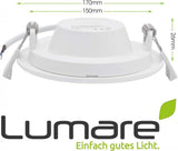 LED Beépíthető Spotlámpa, 9 db-os szett, 12 W, 800 lm, IP44 Ultra Vékony, Nappali és Fürdőszoba Lámpák Újracsomagolt termék - Outlet24