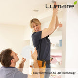 LED süllyesztett spotlámpa 230V, 18W 220 mm átmérőjű - Outlet24