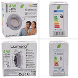 LED süllyesztett spotlámpa (400lm, 4W, 230V) - Újracsomagolt termék - Outlet24