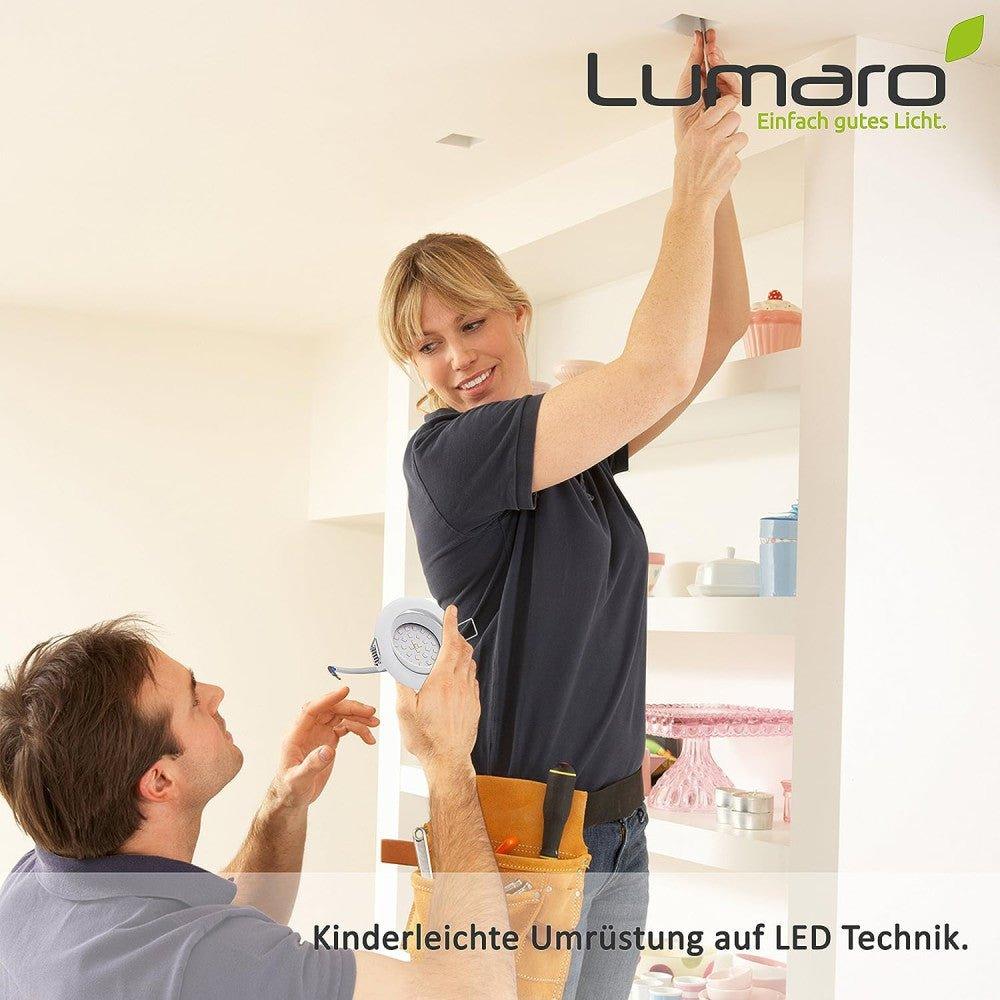 LED süllyesztett spotlámpa csomag (400lm, 4W, 230V) - Outlet24