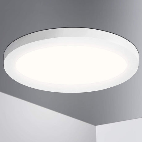 Lumare 230V, 18W-os, meleg fehér fényű, kerek. LED mennyezeti lámpa(23 x 23 x 4,3 cm) - Outlet24