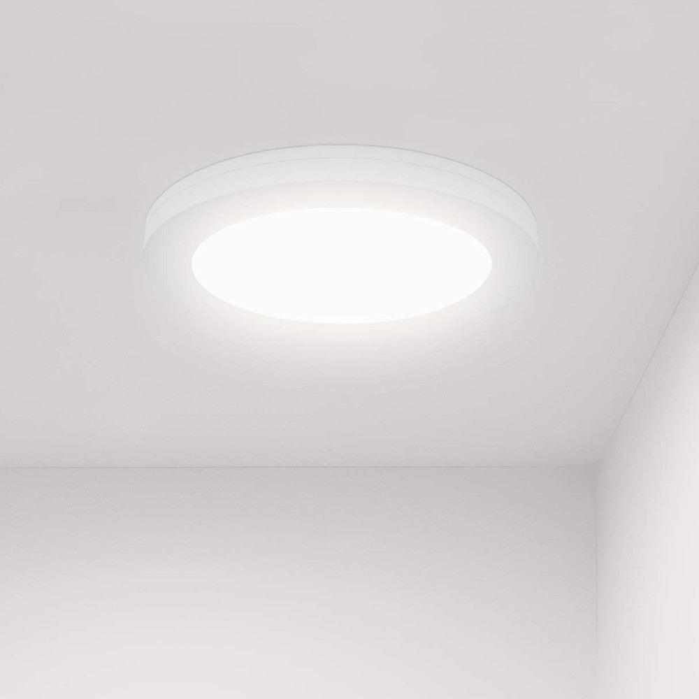 Lumare 230V, 18W-os, meleg fehér fényű, kerek. LED mennyezeti lámpa(23 x 23 x 4,3 cm) - Outlet24