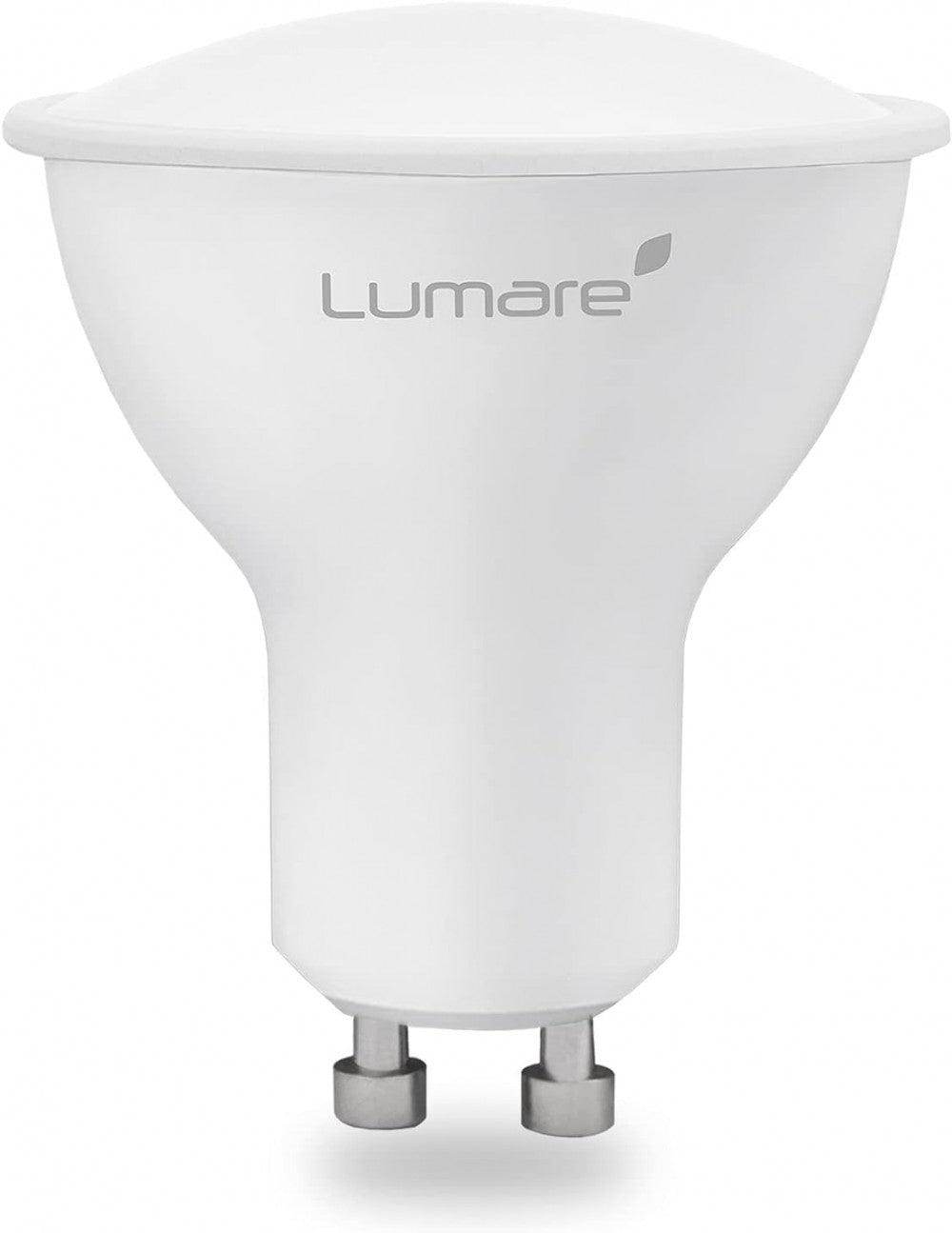 Lumare GU10 LED Spot 4W, 35W Helyettesítő, 340 Lumen, Meleg Fehér, Energiahatékony Izzó, Széles Sugárzószögű - 5 darabos készlet - Outlet24
