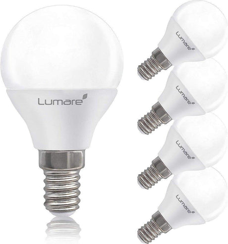 Lumare LED lámpa 5W G45 csepp alakú E14 LED meleg fehér 2700K Fénysugár szöge 270° - Outlet24