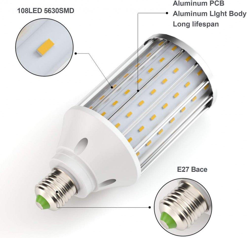 Martll LED Mais E27 35W Glühlampe, Nem Dimmálható, Meleg Fehér Színű Újracsomagolt termék - Outlet24