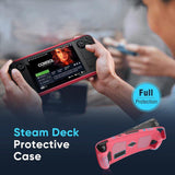 Mizzkly Stream Deck csúszásgátló, ütközésálló, karcolásgátló védőtok rózsaszínben - Outlet24