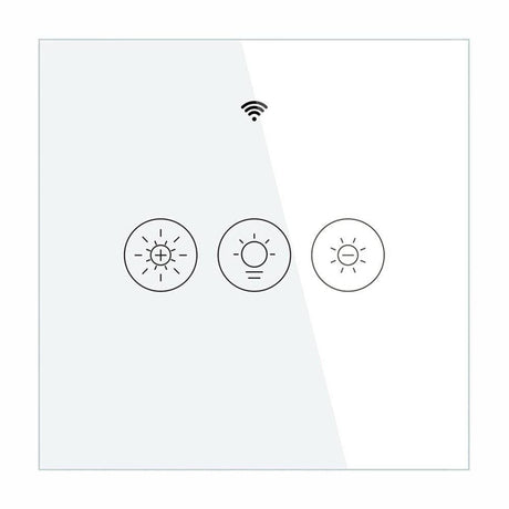 MOES vezeték nélküli intelligens otthoni kapcsoló(RF433, semleges vezető nélkül, fehér) - Outlet24