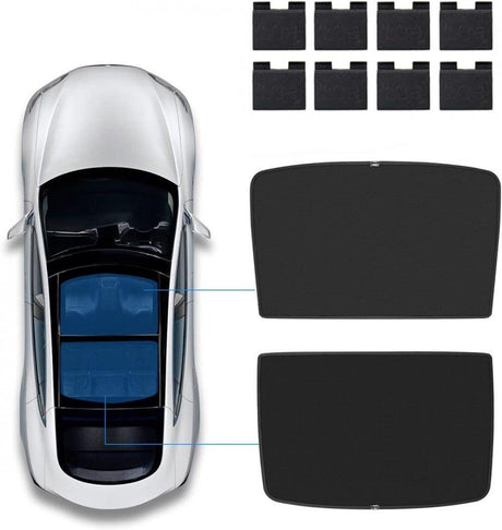 Napvédő Tetőablakra Tesla Model Y 2021-2023-hoz (Fekete) - Outlet24