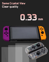 Nintendo Switch OLED 2021 Modellhez 3 Csomag Edzett Üveg Képernyővédő, 9H Keménységű Karcolásálló - Outlet24