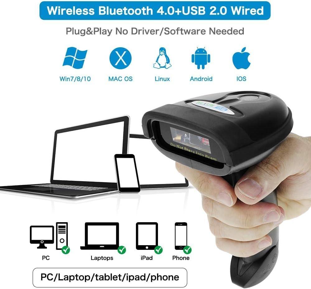 NT-1228BC Bluetooth CCD Kézi Vonalkódolvasó USB-s 1D Kódokhoz - Outlet24