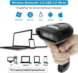 NT-1228BC Bluetooth CCD Kézi Vonalkódolvasó USB-s 1D Kódokhoz - Open Box - Outlet24