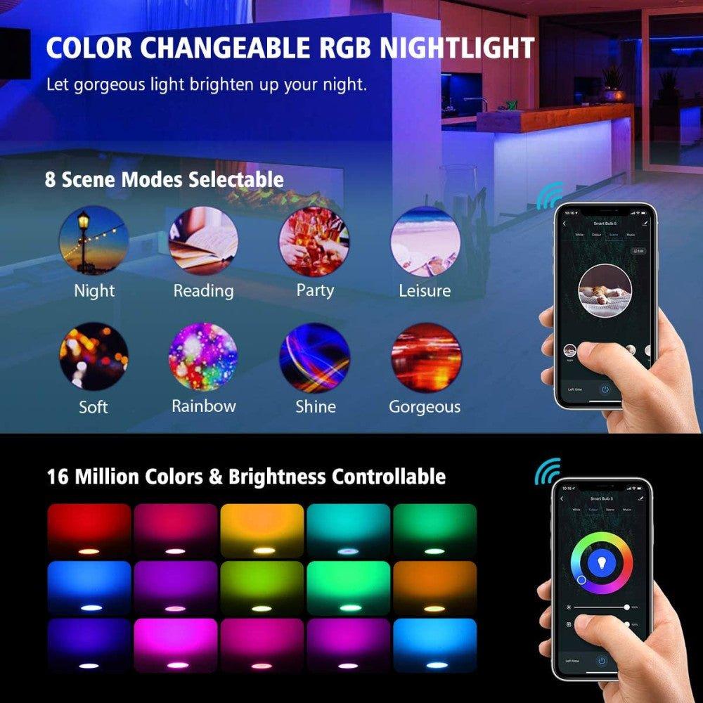 Orbecco Smart PIR éjszakai fény, RGB beépített fényérzékelővel - Outlet24