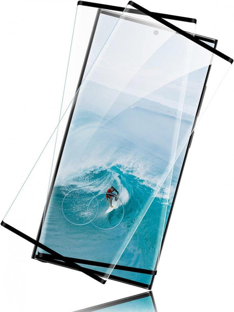 2 dbSamsung Galaxy S22 Ultra képernyővédő, edzett üveg, HD minőségű - Outlet24