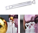 20 darabos Szív alakú Esküvői Buborékcső, Romantikus Design - Outlet24