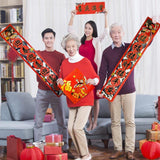 23 darab kínai újévi dekoráció készlet kínai kuplettel 2023-ra, kínai hong bao, kínai papí - Outlet24