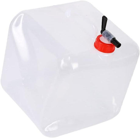 Összecsukható Víztartály Kempinghez Csappal és Fogantyúval BPA-mentes, 10L - Outlet24
