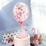 38. születésnapi rózsaszín, csillogó, női tortadísz - Outlet24