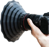 Szilikon Objektívsapka Tükröződésgátló Canon Nikon DSLR-hez 73mm~88mm - Outlet24