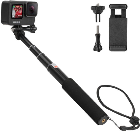 Vízálló Teleszkópos Selfie Bot GoPro Hero & Okostelefonokhoz - Outlet24