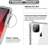 iPhone 11 Pro Átlátszó Védőtok Beépített Kijelzővédővel - Outlet24