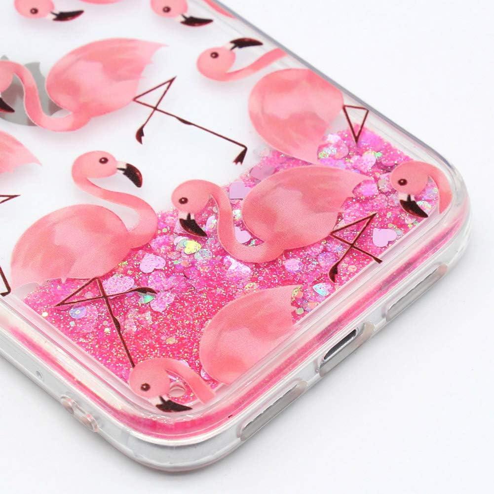 iPhone 11 Flamingó Rózsaszín Csillámos Folyékony Glitter Tok - Outlet24