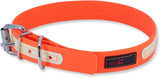 Narancssárga vízálló, világító kutyanyakörv 55-66cm - Outlet24
