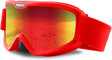 UV Védett Anti-Köd Síszemüveg, Dupla Lencse, Piros - Outlet24