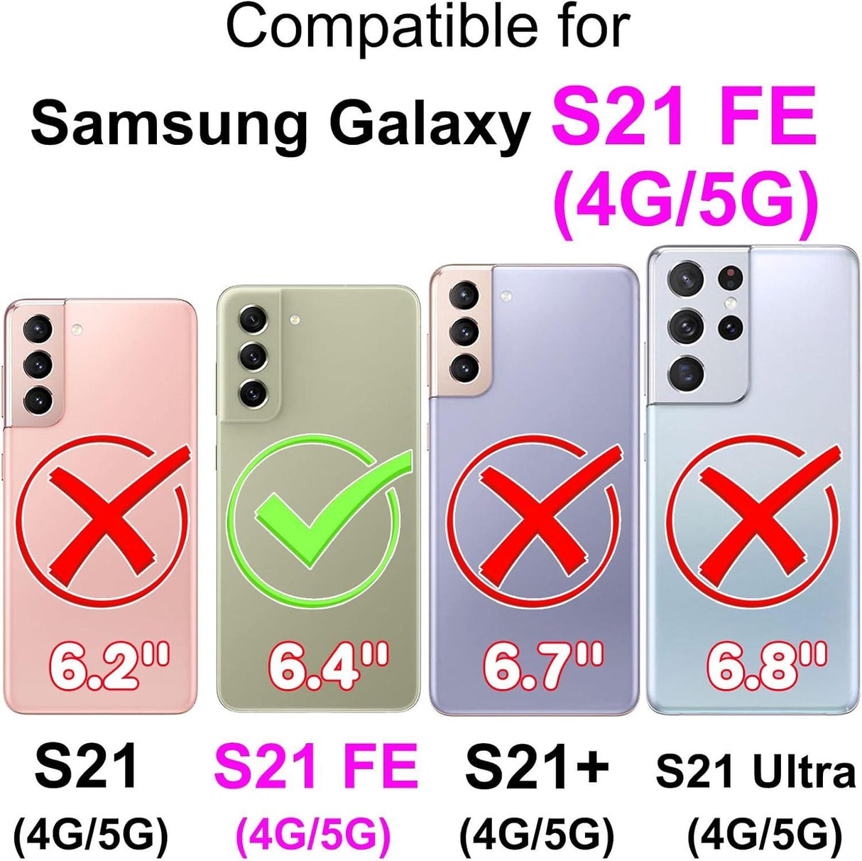Samsung S21 FE 5G/4G Papillon Mintás Mágneses Bőr Tok - Outlet24