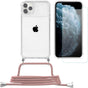 iPhone 11 Pro Védőtok Kameravédő Csúszkával, Rózsaszín Arany Köteg - Outlet24