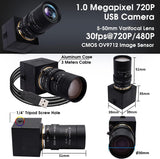 SVPRO USB Biztonsági Rendszer CCTV Felügyeleti Kamera, 5-50mm Varifocal Zoom Lencse, 720P Megapixel, USB2.0 - Outlet24