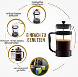 Kichly French press kávé és teafőző EU3015 - Outlet24
