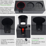 Espresso Tamper Állomás Fekete, 54mm-58mm - Outlet24