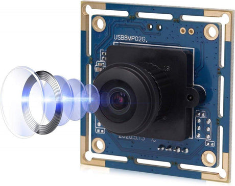 8MP 1080P HD USB Kamera, IMX179 CMOS, 180° Halászszem Objektív Újracsomagolt termék - Outlet24