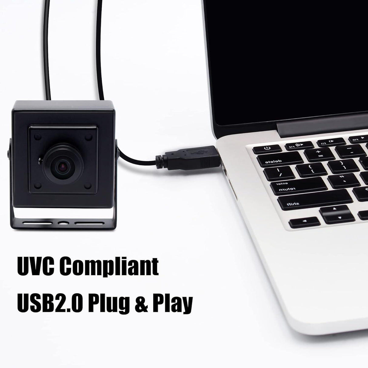 8MP USB Kamera Modul Házban, Fisheye Széles Látószögű Webkamera - Outlet24