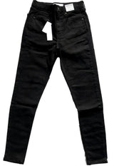 Topshop Unisex Fekete Jeans, UK10 Méret 28/32 - Outlet24