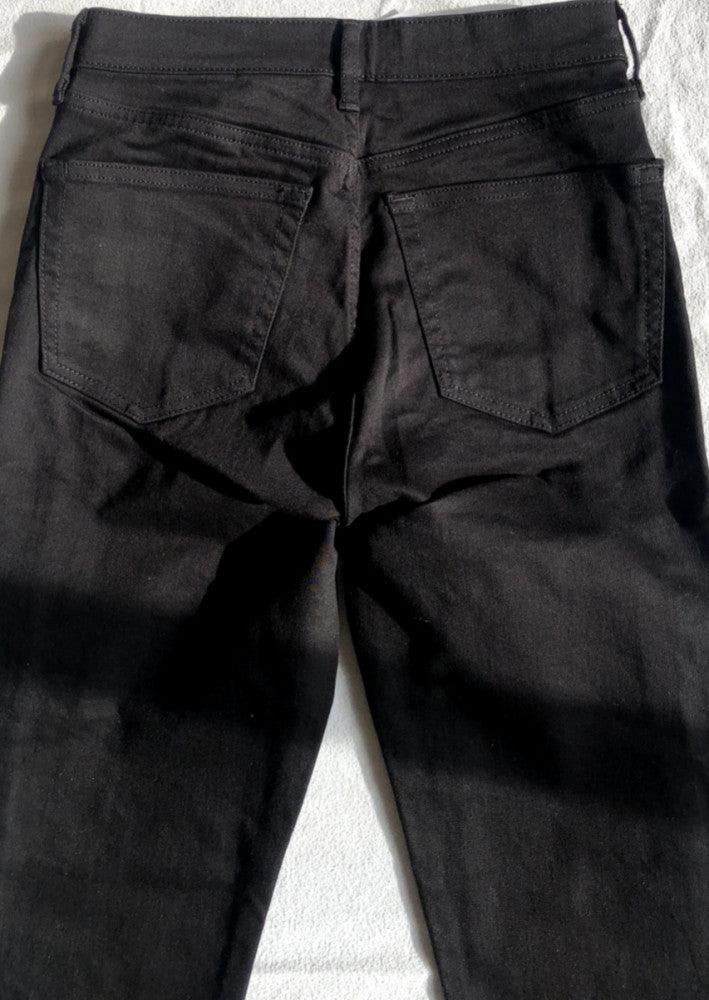 Topshop Unisex Fekete Jeans, UK10 Méret 28/32 - Outlet24