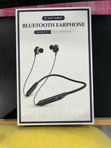 Vezeték Nélküli Bluetooth Fülhallgató, Mágneses Nyakpánttal és Mikrofonnal, Fekete, 2 db-os - Outlet24