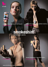 Smokeshirt 23-25 darabos, rózsaszín uszkár mintás cigarettatartó(XL) - Outlet24