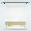Összecsukható roló hálós függönnyel, húzózsinórral, 3 cm átmérőjű függönykarnisokhoz Újracsomagolt termék - Outlet24