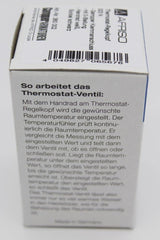 Termostathozó Fej GAMPPER Típus 320 N, Fehér Újracsomagolt termék - Outlet24