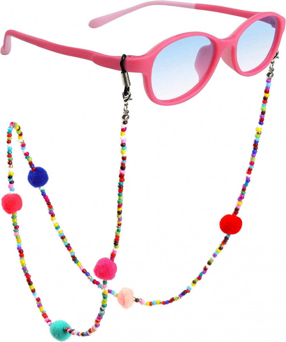 Színes szemüveglánc készlet gyerekeknek, nőknek és lányoknak, divatos ajándékcsomagolásban - Outlet24