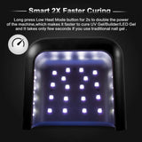 SUNUV 48W Professzionális UV LED Műköröm Lámpa, Automata Érzékelővel és LCD Kijelzővel Használt termék - Outlet24