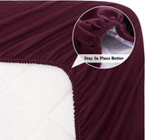 PiccoCasa vízálló, matracvédő huzat, 100x200-120x200 cm, piros - Újracsomagolt termék - Outlet24