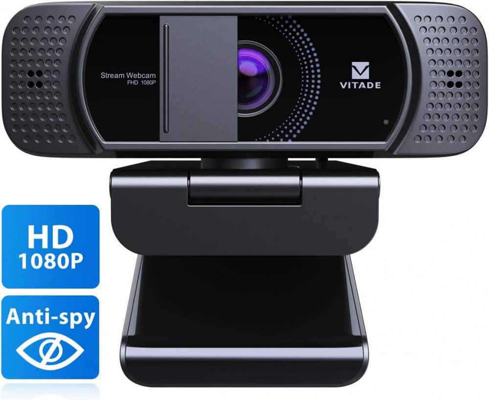 Webkamera 672A HD 1080P Mikrofonnal és Védőfedéllel - Streaminghez és Játékhoz Használt termék - Outlet24