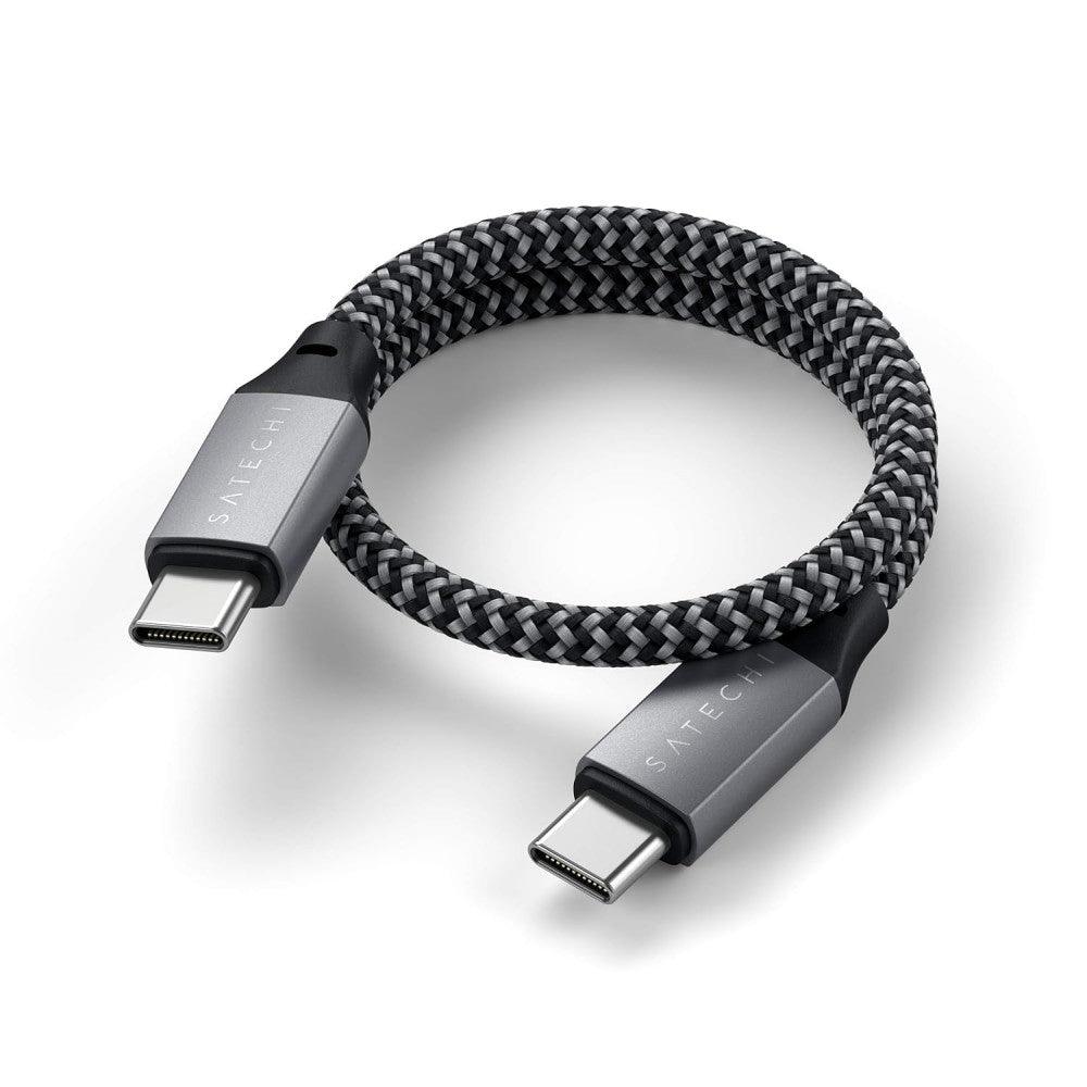 Satechi USB-C - USB-C Töltőkábel – M2/M1 MacBook Pro/Air, M2/M1 iPad Pro/Air, M2 Mac Mini, iMac M1 Kompatibilis Újracsomagolt termék - Outlet24