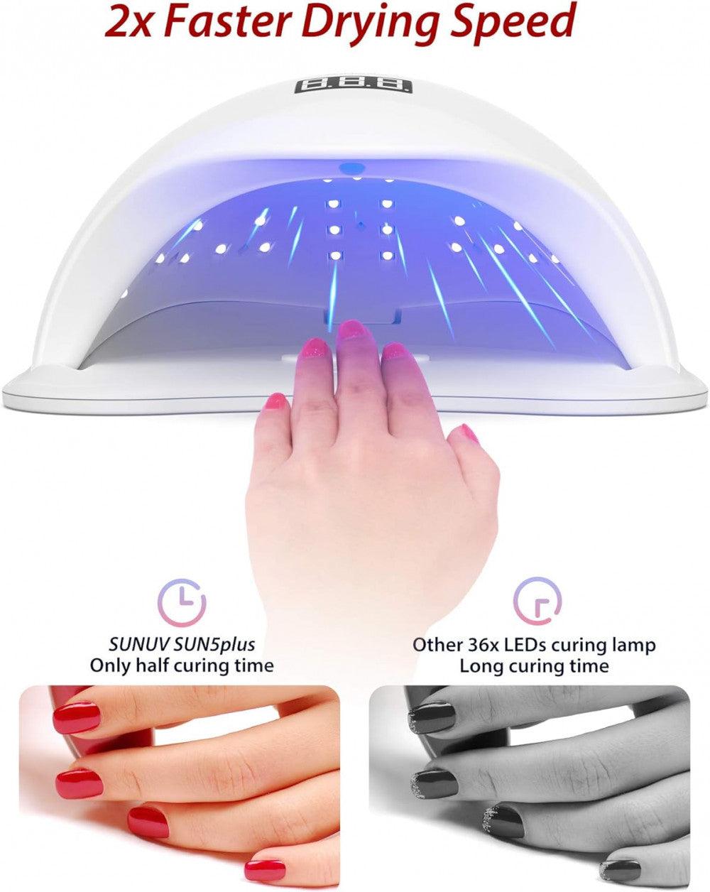 SUNUV 48W Professzionális UV LED Körömszárító Lámpa Gel Lakkhoz Újracsomagolt termék - Outlet24
