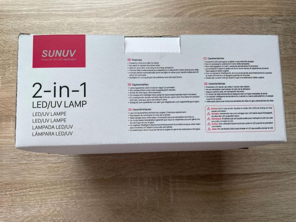 SUNUV 48W Professzionális UV LED Körömszárító Lámpa Gel Lakkhoz Használt termék - Outlet24