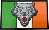 Patch Nation Írországi Farkas Zászló Airsoft PVC Morál Csapat Jelvény Felvarró - Outlet24